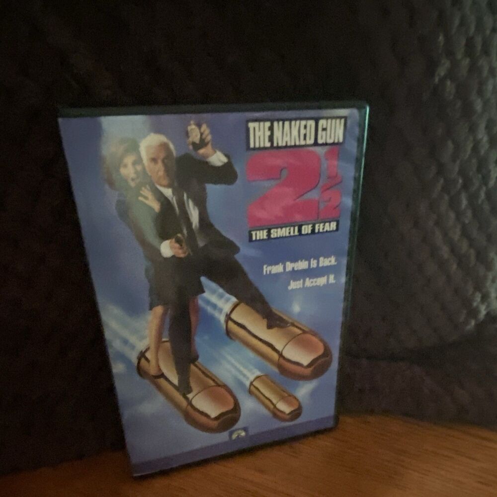 NAKED GUN 2 1/2: THE SMELL OF FEAR DVD VERY GOOD LESLIE NIELSEN SPOOF COMEDY